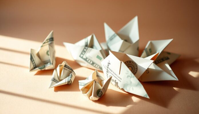 Geld falten Hochzeit