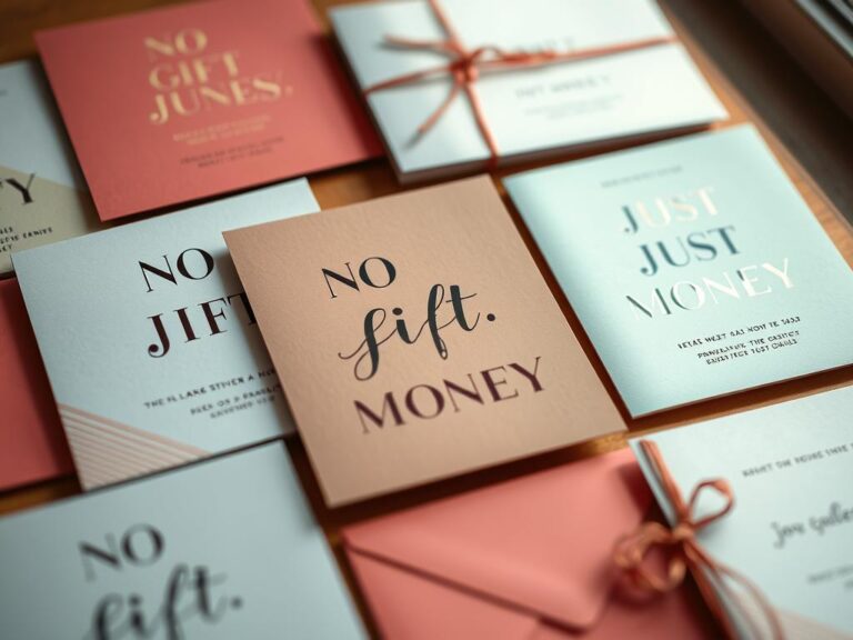 Keine Geschenke sondern Geld Sprüche