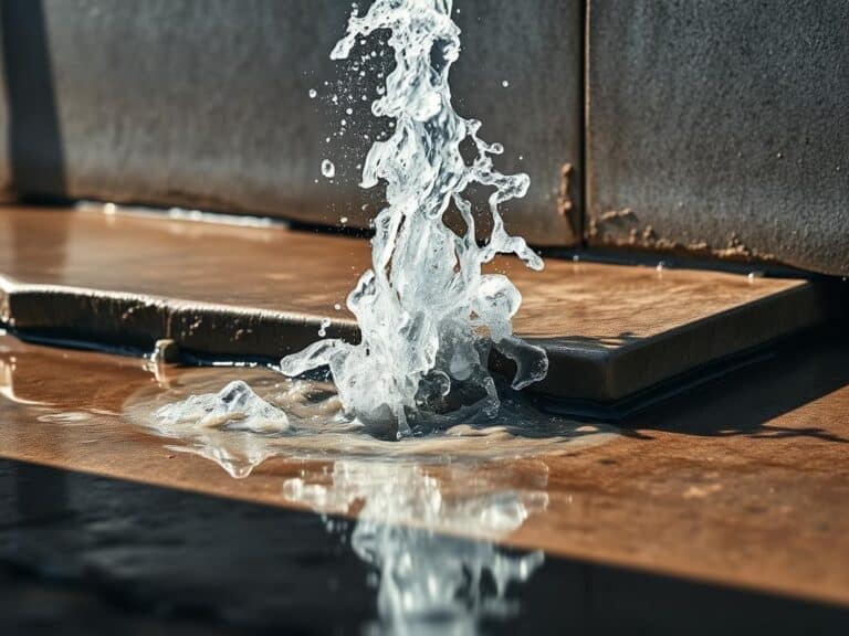 Wasser drückt durch Bodenplatte Versicherung