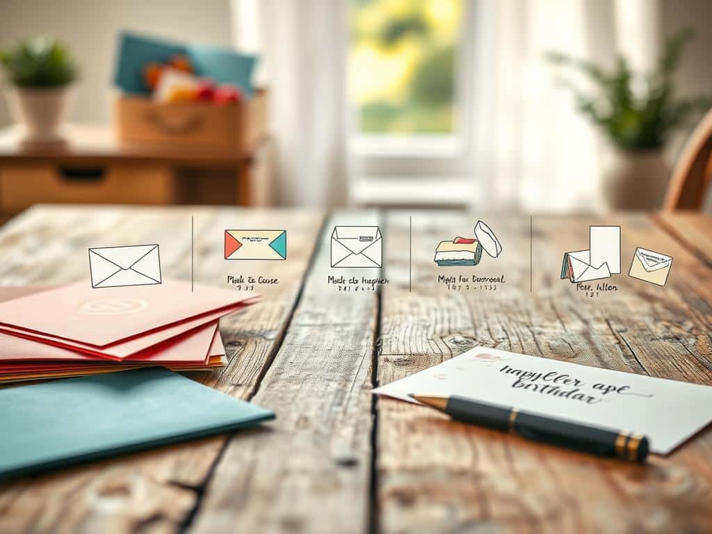 Schritt für Schritt Anleitung für Geburtstagseinladung