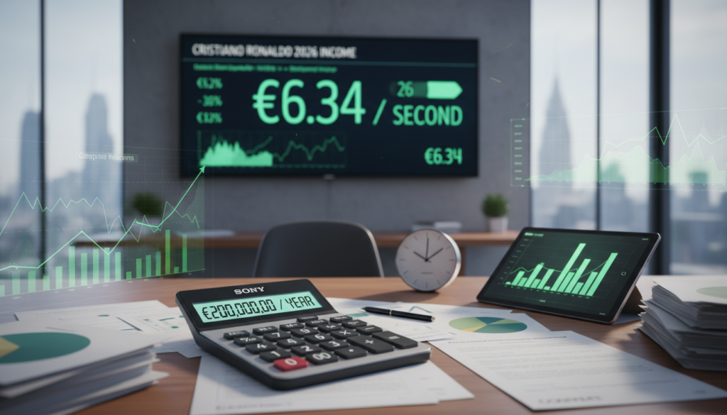 Beispielrechnung Ronaldo Einkommen
