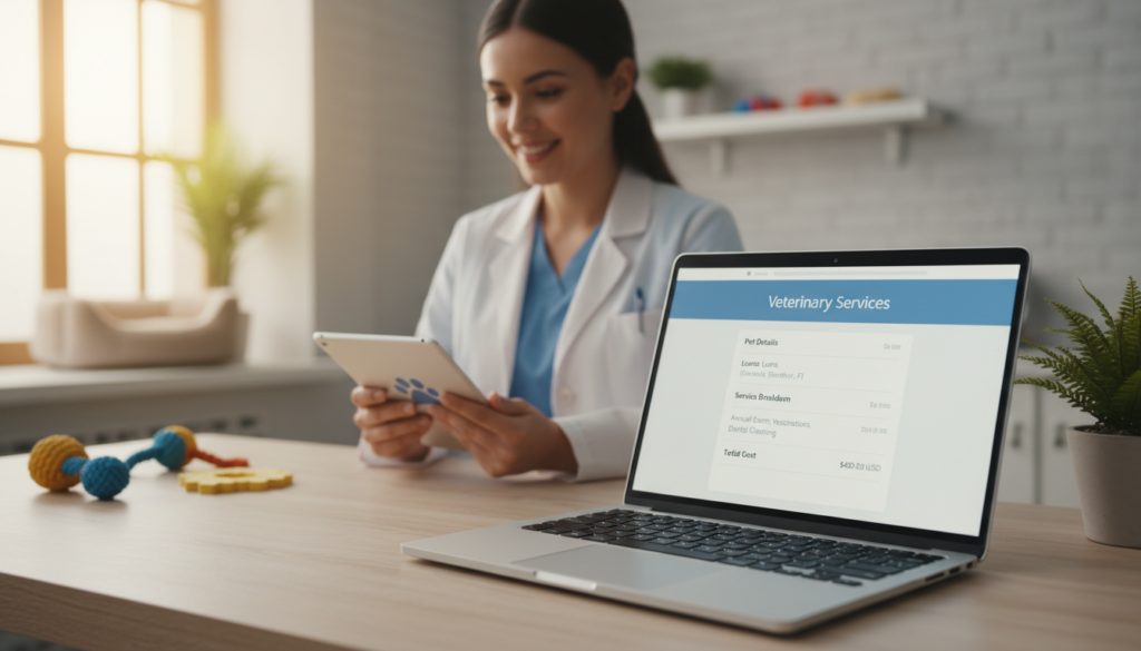 Digitale Services Tierarztrechnung