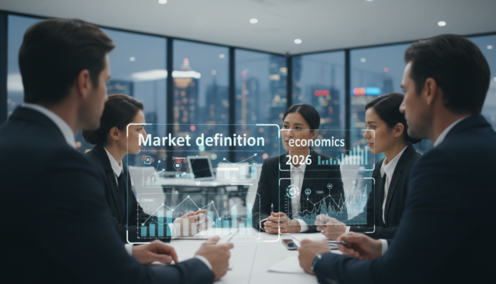 Markt Definition Wirtschaft