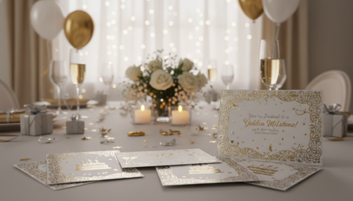 Ausgefallen Einladungskarten 50 Geburtstag originell