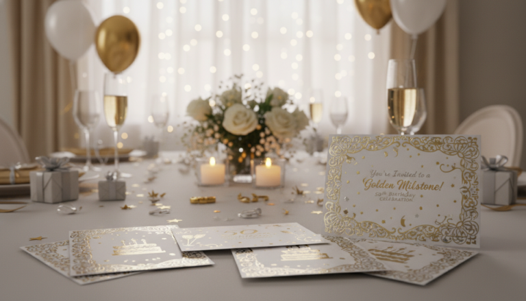 Ausgefallen Einladungskarten 50 Geburtstag originell