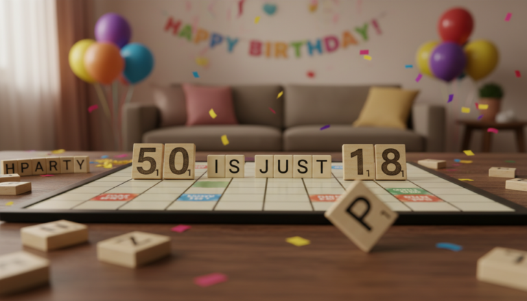 Fünfzig ist auch nur 18 bei Scrabble