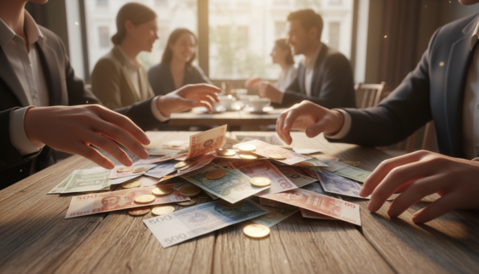 Viel Spaß beim Geld ausgeben Sprüche