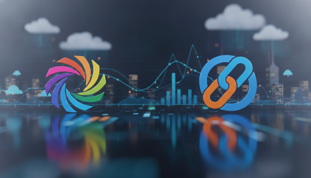 The Graph und Chainlink Datenvergleich