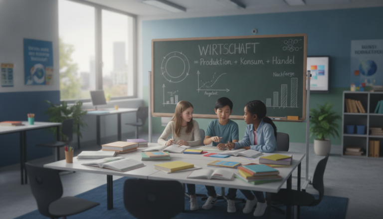 Wirtschaft Definition für Schüler
